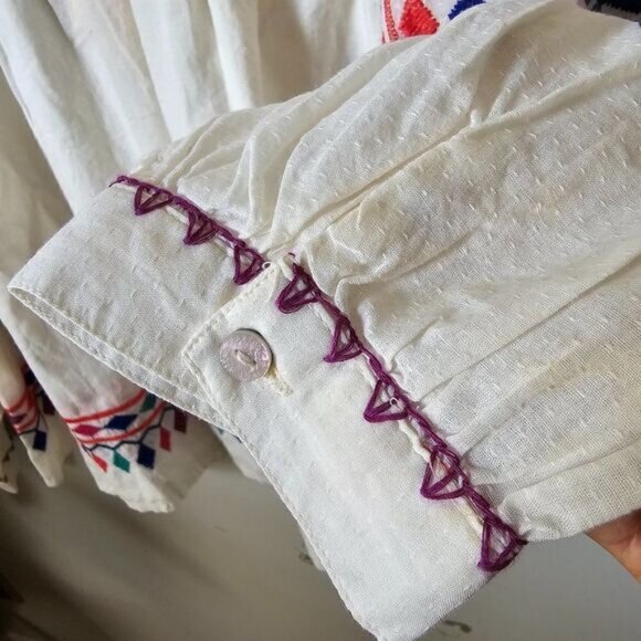 NWT FAT FACE UK BOHO EMBROIDERED TOP SIZE 12/ L & 14 /XL - Picture 11 of 16